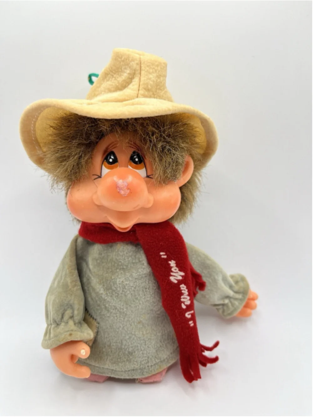 Vintage 1982 Applause Wadsworth Hobo Thumb Sucker Doll Plush With Tag 1980's Toy